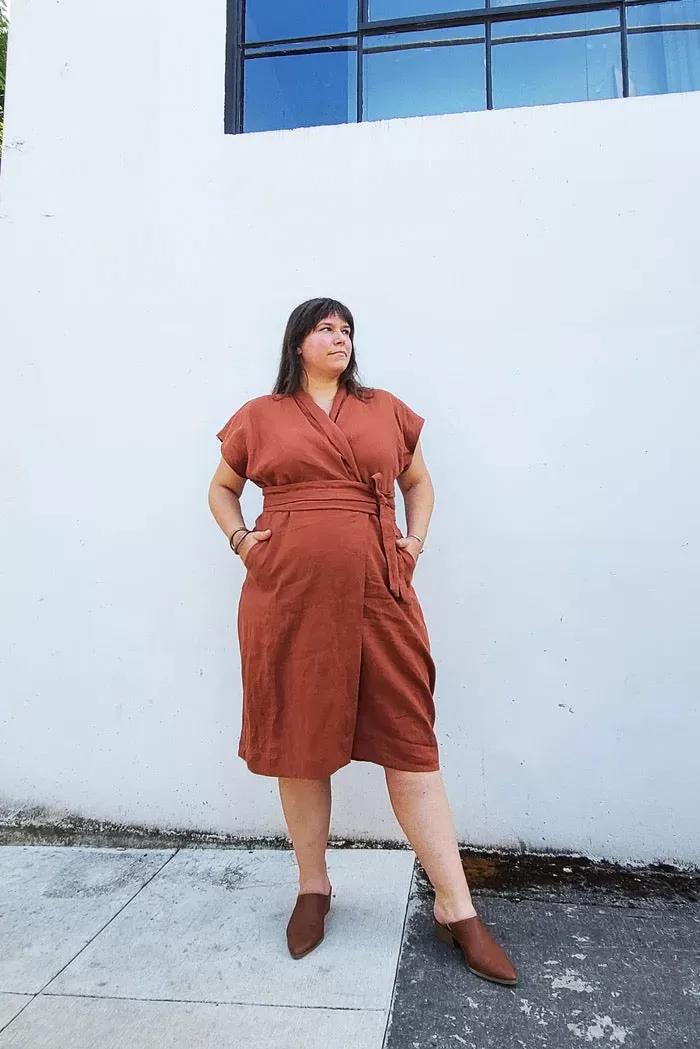 Wildwood Dress Sewing Pattern | Plus Sizes 16-34 by Sew House Seven