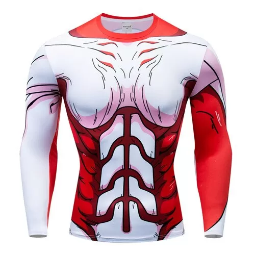 Women's Attack on Titan Compression 'Female Titan' Long Sleeve Rashguard