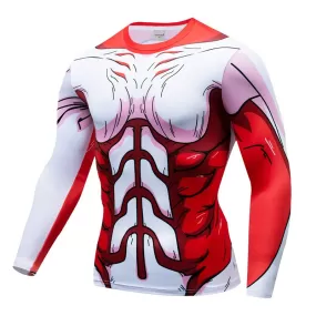 Women's Attack on Titan Compression 'Female Titan' Long Sleeve Rashguard