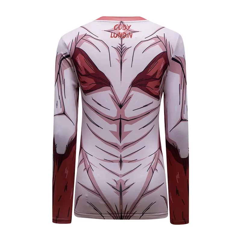 Women's Attack on Titan Elite Long Sleeve Rashguard